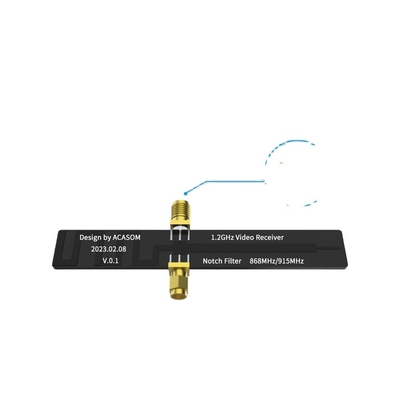 Videonuzu Optimize edin 1.2GHz VRX Notch Filtresi 868/915MHz için 1.2-1.3GHz Alıcılarda