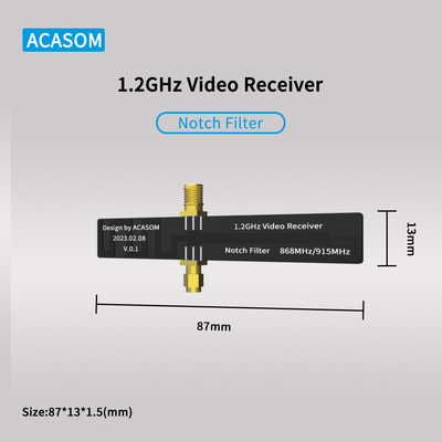 Videonuzu Optimize edin 1.2GHz VRX Notch Filtresi 868/915MHz için 1.2-1.3GHz Alıcılarda