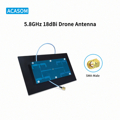 900MHz 915MHz 50W Yüksek Kazançlı FPV Drone Anten Custom PCBA Chipset SMA Erkekle