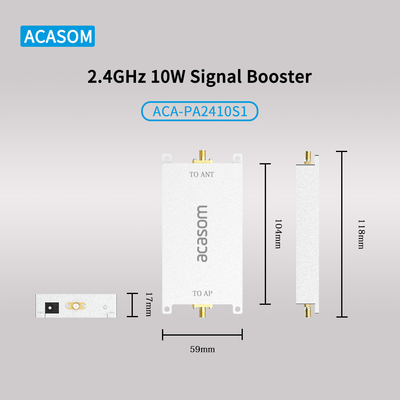 Drone Sinyal Güçlendirici 2.4GHz 10w 20w 40w 100w Amplifier Jamming Function ile