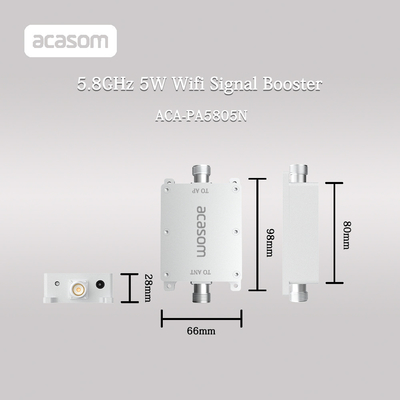 5.725-5.85GHz frekans aralığı için 5w 5.8GHz Sinyal Güçlendirici Aralık Genişletici