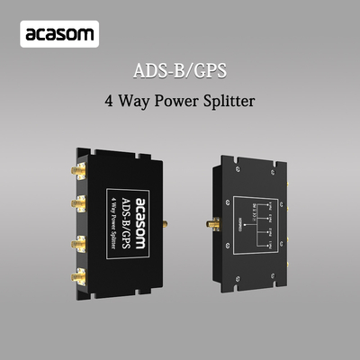 ADS-B ve GPS sinyalleri için 4 yönlü güç bölücü 800-2150MHz N