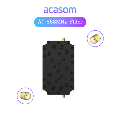 60dB Reddedilme 868MHz Helium Ağı İçin Çukur Filtresi 868M SAW Lora Filtresi HNT 863M