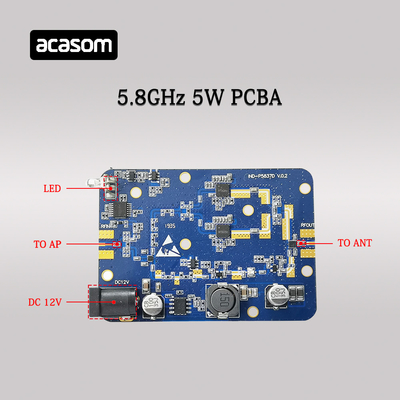 5.8GHz WiFi Kablosuz Modülü için 5W RF Sinyal Güçlendirici PCB Güçlendirici Bileşenleri