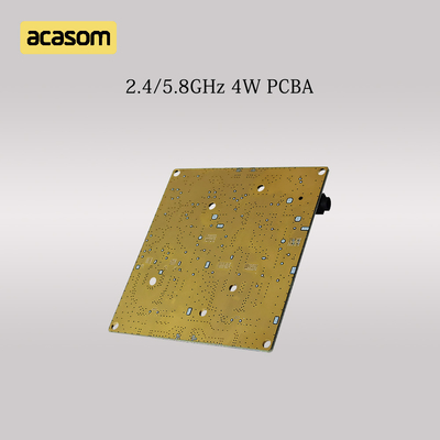 Çift Bant 5.8GHz ve 2.4GHz RF Sinyal Güçlendirici 4W 36dBm DC 12V için PCBA Kartı
