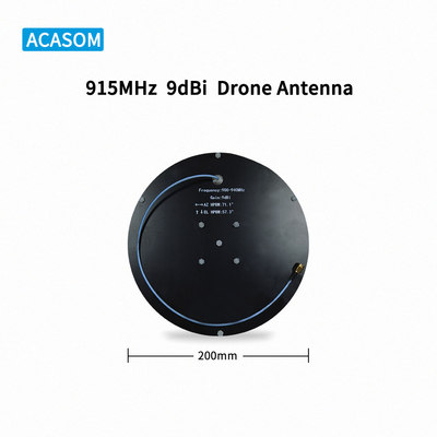 900MHz 915MHz 9dBi SMA Drone için Erkek Anten Maksimum Giriş Gücü 30W