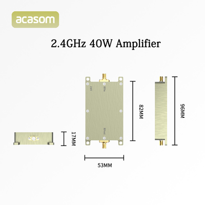 Uzun mesafe uçuşları için 2.4G 40W 24V ile Alüminyum Kabuk FPV Güçlendirici