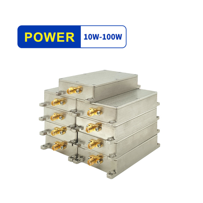 300MHz 400MHz 50W GAN Kompakt Drone Jammer Modülü 20W GAN 350M Drone Jammer Modülü Alüminyum Kabuklu