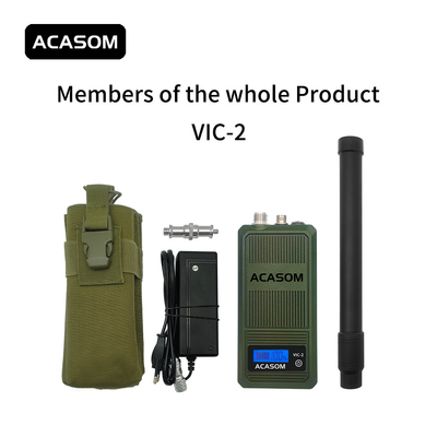 4900MHz-5100MHz Taşınabilir Drone Jammer 5.0G Uzun Menzilli Su geçirmezlik